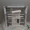 BLACK+DECKER Laundry Organization Expandable/Collapsible Clothes Drying Rack. Essential for Camping/Trailers or Anywhere You Air Dry Laundry. Oversized for Multiple Garments, (Grey) (Gray)