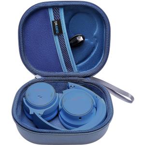 Headphones Case Compatible with Bose QC Ultra, QuietComfort, QC 35,QC 35 II, QC 45, QC45 SE, QC SE Over Ear Wireless Noise Cancelling Headphones, Blue Travel Storage Bag