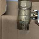 HQMPC Garden Hose Shut Off Valve Ball Valve 3/4" GHT Water Hose Shut Turn Off Valve Heavy Duty Hose On Off Valve Brass Shut Off Valve Hose Ball Valve 1Pc Long Handle