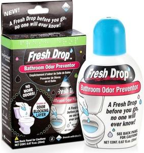 Fresh Drop Poop Odor Eliminator, Toilet Odor Eliminator, One Drop Toilet Deodorizer, Toilet Spray,  2 Pack