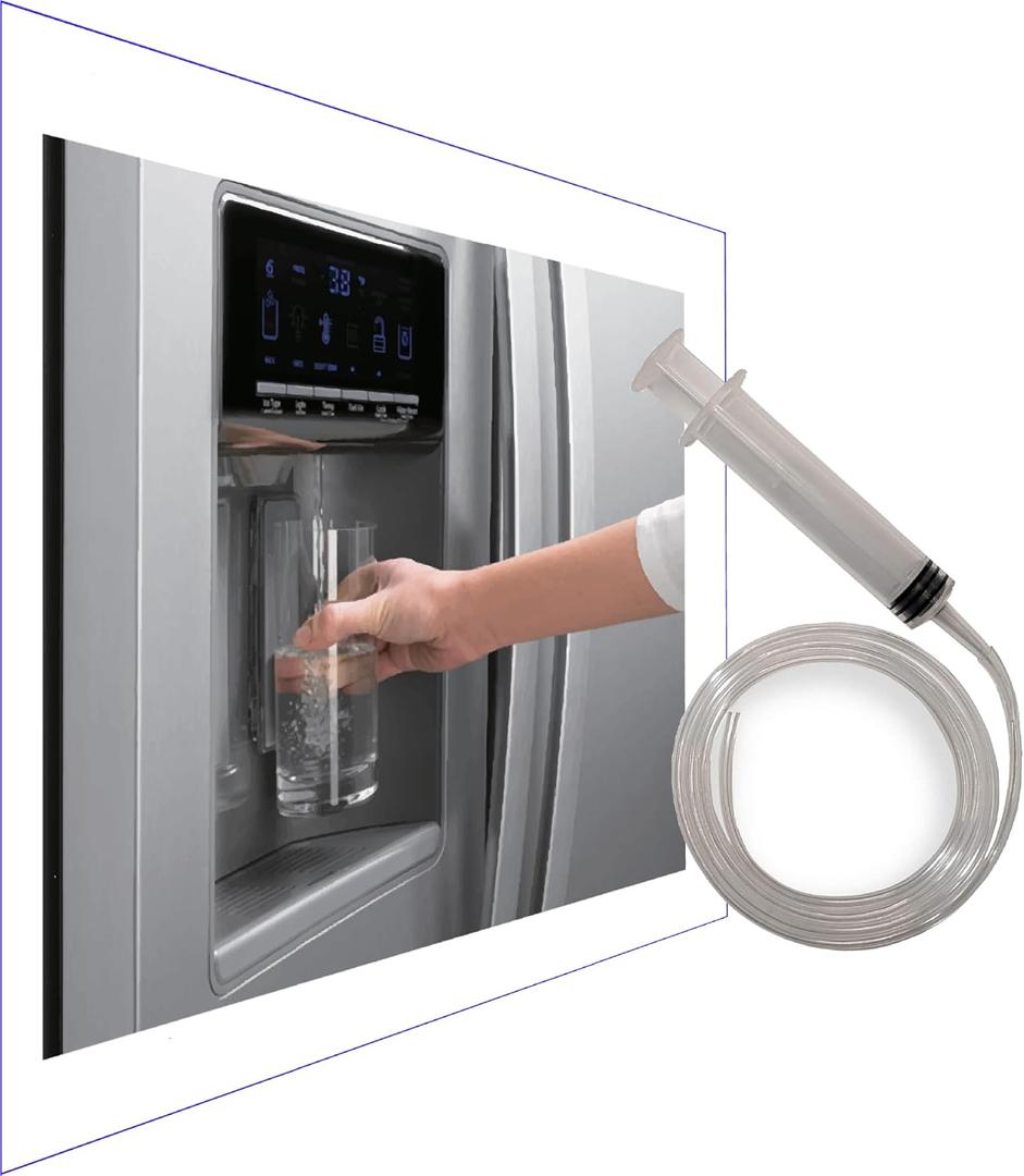 Frozen Water Line Tool - 36" - Quickly and Easily Unfreeze Your Refrigerator Water Dispenser  Thaw Frozen Fridge Water Line In Minutes