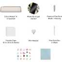 Cricut Maker 4 - Smart Cutting Machine (Seashell) | Digital Content Bundle - Includes 30 Images in Design Space App