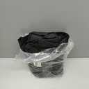 Explore Land Bird Universal Pet Cage Cover Good Night for Cats, Mink, Totoro, Parakeet, Parrot and Small Animals (Black, L)