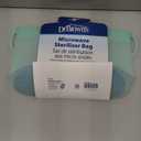 Dr. Brown's Microwave Steam Sterilizer Bag for Baby Bottles, Breast Pump Parts & Other Toddler Accessories, 100% Silicone, Reusable Sterilizing Bag