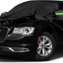 Waterproof Car Cover Compatible with Chrysler 300 300C 2011-2025, 210T All Weather Car Covers with Inner Cotton for Dust Snow Rain Protection