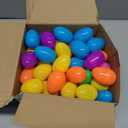 100 Pcs Prefilled Easter Eggs Filled with Novelty Toys,Bright Colorful for Easter Basket Stuffers,Easter Party Favors and Hunt