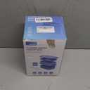 Adults Bento Lunch Box Set with Thermo Bag, 74oz Stackable Leak-proof 3-tiers Bento Box, Built-in Utensil and Sauce Container for Work, School, Dining Out (Green)