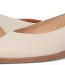 SM NEW YORK Women's ivory boats 6.5 Slingback Flat - Comfortable and Stylish Flats-Sandal with Adjustable Strap and Cushioned Insole