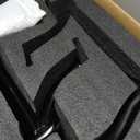 Saddlebag Guard Tip-Over Crash Bars for Harley Touring Street Glide Road Glide Road King Electra Glide Ultra Limited CVO 2009-2024 Gloss Black Saddle Bag Protection Crash Bar