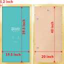 LaVie Home 20 x 40 Poster Frame Gold, Display Pictures 20x40, Stable and Sturdy Picture Frame and Polished Plexiglass, Horizontal and Vertical Format of The Wall（1 Pack）