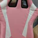 Pink Gaming Chair High-Back Office Chair Ergonomic Video Game Chairs Height Adjustable Reclining Computer Chair with Lumbar Support Armrest Headrest Swivel Chair Game Chair for Adult Teen - Pink