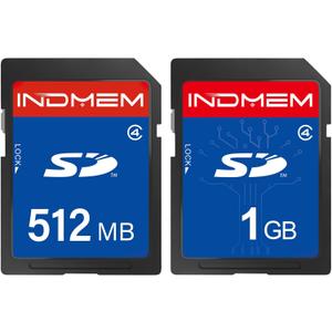 SD Card 512MB+1GB,Class 4 Flash Memory Card 1GB MLC Standard Secure Digital Cards Camera Cards