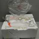 Scenekoy Sculptural 65.5 Floor Lamp for Living Room Bedroom, Silver Leaf Finish & Resin Body, Pull Chains Switch Standing Lamp, Brightness Adjustable Corner Lamp with Bulb Prefer for Home Office Bar