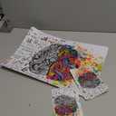 Laptop Decal Sticker Skin Cover, 11.612" 13" 13.3" 14" 15" 15.4" 15.6" Universal Laptop Netbook Vinyl Skin Sticker Cover Art Notebook Reusable Protector (2 Wrist Pad Included), White Brains