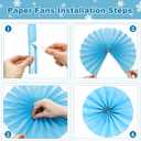 Snowman Classroom Bulletin Board Decorations Set Let It Snow Snowman Banner with Paper Fans Snowflake Class Backdrop DIY Photo Board for School Window Home Wall Party Decor