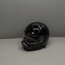 CRG Full-Face Motorcycle Street Bike Fiberglass Helmet DOT Certified ATV-1 - Parent (5 XL, Black)