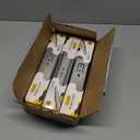 10 inch Ball Bearing Drawer Slides 6 Pairs (12pcs) - 100LB Capacity, Full Extension Side Mount Slides for Kitchen Cabinets, Wardrobes, Office Furniture (Silver 10inch)