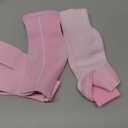 Tarpop 1 Pair Ankle Brace for Kids Compression Ankle Sleeves Adjustable Foot Support Brace Elastic Guard for Children Boys Girls Sports Running Jogging Dance Fitness Gymnastics(Light Pink, Small)