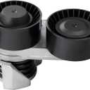 Belt Tensioner Assembly with Pulley Compatible with 2008-2010 BMW 135i/ 2007-2010 335i/ 2008-2010 535i/ 2008 535xi/ 2011-2013 335is Replacement for 11287563927 11287563926
