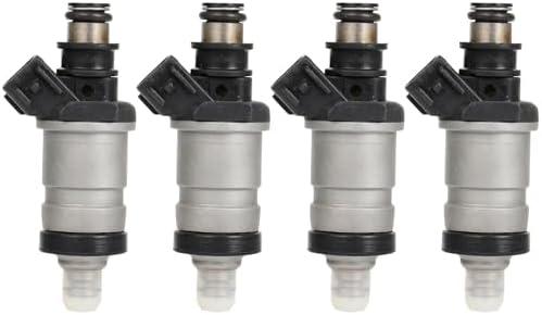 Injectors 842-12192 ANGLEWIDE Fuel Injector Compatible with Acura CL 1999 Integra 1998 1999 2000 2001 RL 1996 1997 1998 1999 TL 1996 1997 1998 06164P2J000 Fuel Injectors 4Pcs