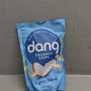 DANG Keto Toasted Coconut Chips | Lightly Salted Unsweetened | 1 Pack | Keto Certified, Vegan, Gluten Free, Paleo Friendly, Non Gmo, Healthy Snacks Made With Whole Foods | 3.17 Oz Resealable Bags