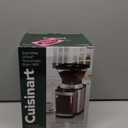 Cuisinart Coffee Grinder, Electric One-Touch Automatic Burr Coffee Grinder with 18-Position Grind Selector, Cup Size Selector for 4 18 Cups, DBM-8P1, Black Stainless