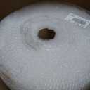 Amazon Basics Bubble Wrap for Moving, Packing, Shipping and Storage, Perforated Protective Cushioning for Fragile Items, 12-inch x 175-ft Long Roll, Small 3/16", Clear