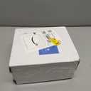 BLUE PANDA 50 Pack Christmas Aluminum Foil Pans with Paper Lids, 32oz Baking Tins Containers, Fun Festive Foil Loaf Pan with Lid for Winter Holiday Xmas Season Baking Breads (8.5 x 2.5 x 4.5 In)