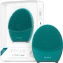 FOREO LUNA 4 MEN Face Cleansing Brush for Skin & Beard - Firming Massager - Anti Aging Face Care - Enhances Absorption - App-connected - USB-rechargeable - Waterproof