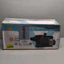 In/Above Ground Pool Pump, Self Primming High Flow (with Timer, 2HP, 8120 GPH, 115V)