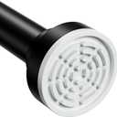 Abiglifty Black Shower Curtain Rod 30~85 Inches Adjustable Stainless Steel Shower Curtain Rods Spring Tension,Tension Curtain Rod,Non Slip,No Drilling, Sturdy and Durable