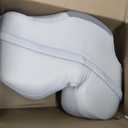 beslovo Cervical Neck Pillow for Pain Relief, Ergonomic Side Sleeper Pillow for Sleeping, Orthopedic Neck Support Contour Memory Foam Pillow for Side Back Stomach Sleepers, Ideal for Office Travel