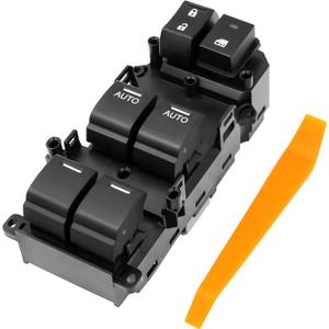 Master Power Window Switch Compatible with 2008-2012 Honda Accord Double Auto Button Replace# 35750-TA0-A31, 35750-TA0-A32