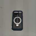 GUSTAVE Magnetic Stand for iPhone 15 Pro Case [Fit for Magsafe] [Built-in 9H Tempered Glass Screen Protector] Full-Body Shockproof Military-Grade Protective Case Black