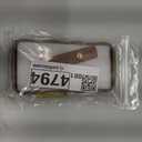 GUAGUA for iPhone 17 Pro Case with Wrist Strap, Wavy Edge Phone Case Cute Curly Shape with Adjustable Wristband Kickstand Shockproof Anti Slip Phone Case for iPhone 17 Pro 6.3'', Brown