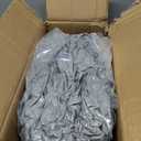 Headboard Pillow for Bed,Triangular Wedge Pillow Headboard Soft Support While Reading and Resting,Bed Bolster Cushion Headboard with Removable Cover,Grey, Queen (59"x8"x20")