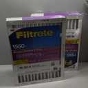 Filtrete 20x20x4 AC Furnace Air Filter, MPR 1550, MERV 12, Fits Honeywell, CERTIFIED Asthma & Allergy Friendly, Electrostatic Air Cleaning Filter, 2-Pack (Actual Size 19.88x19.88x4.31 in)