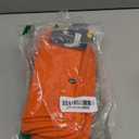 NXT NXTRND 3 Pairs Compression Running Socks for Men, Cushion Athletic Crew Socks, Basketball, Football, Hiking (Large, Orange)