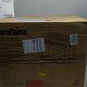 duraflame Freestanding Electric Fireplace Stove Heater with 3D Flame Effect for 1,000 Sq. Ft. Room, Cream