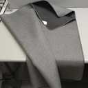 JSEI Dirt Trapper Door Mat 32"x48", Non-Slip Entryway Rugs Doormat Indoor, Washable Absorbent and Stain Resist Welcome Floor Mat for Front Door, Dog Door Mat, Dirty Wet Shoes & Paws, Greyish Brown