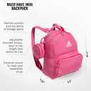 adidas Mini Backpack for Women Small Bag for Travel, Gym, Festival & More