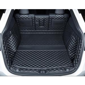 Compatible with Tesla Model Y 2020-2025 5 Seat Trunk Mat Cargo Mat Dog Cover Mat Car Trunk Liner Full Coverage Protection