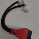 Autel Original Diagnostic Cable TCAN003 for Tesla Model 3, Y, S, X, Upgraded 20 Pin+12 Pin to 16 Pin OBDII Adapter, OBD2 Connector, Work with Scanner Ultra, MS919, MS909, Elite, MS908S PRO, MK908 PRO