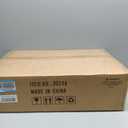 JONATHAN Y SNK1004A-L Felix 15 in. W x 8 in. D Modern Wall Mounted Rectangular Ceramic Mini Sink Basin, Left-Side Faucet, White