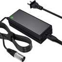 24V 2A 3-pin XLR Electric Scooter Charger Compatible with Go-Go Elite Traveller, Pride Mobility, Jazzy Power Chair Charger & Plus Ezip Mountain Trailz