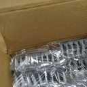 Dukal DUK HB02 Dawnmist Hair Brush, Adult, Gray Handle with Plastic Bristles, Round Tips (Pack of 288)