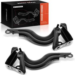 A-Premium Front Driver and Passenger Hood Hinges Compatible with Toyota Tundra 2022-2023, Sequoia 2023, Front Left and Right Side, 2-PC Set