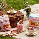 SUNGIVEN Freeze-Dried Fruit Party with 10+ Fruits, Mixed Fruits Variety Pack of 5 Bag, 7.06 oz, Health Snack, Fruit Crisps, Freeze Dried Apple Strawberry Berries Lemon Coconut Fig Mango Pineapple, No Sugar Added, Made with 100% Fruit