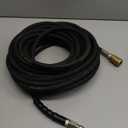 POHIR Pressure Washer Hose 50 ft with 3/8 Inch Quick Connect, Kink Resistant High Tensile Wire Braided,with 2 pcs M22 14mm Adapter Set, 4200 PSI Power Washer Hose