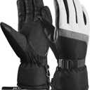 MCTi Ski Gloves,Winter Waterproof Snowboard Snow 3M Thinsulate Warm Touchscreen Cold Weather Women Gloves Wrist Leashes